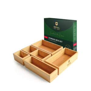 Jewelry box organizer set of 5