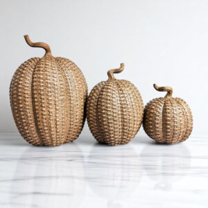 Rattan Pumpkins