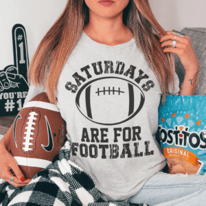 Saturdays Are For Football Tee – Game Day Essential for True Fans